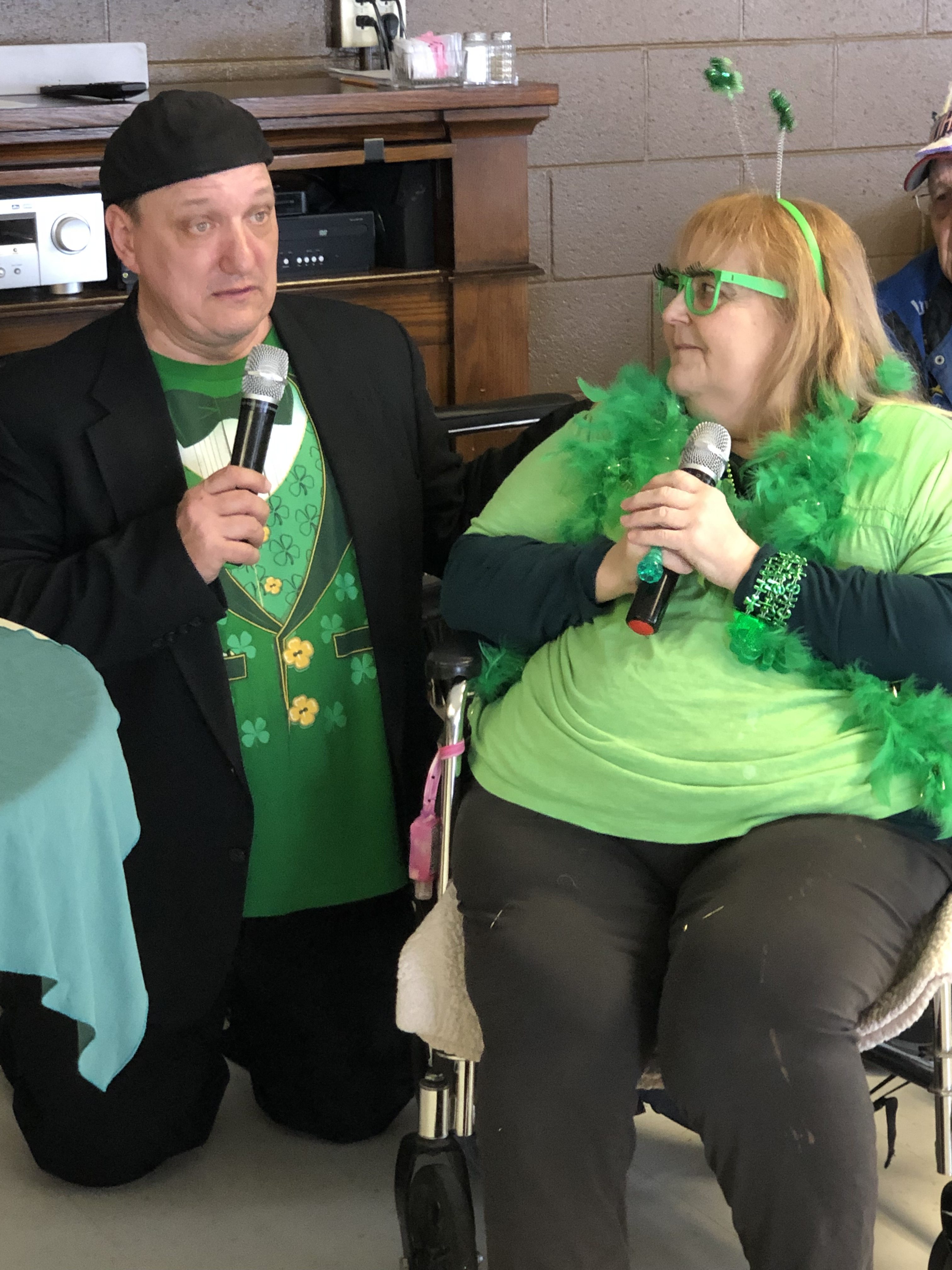 teresa and pierre on st patricks day