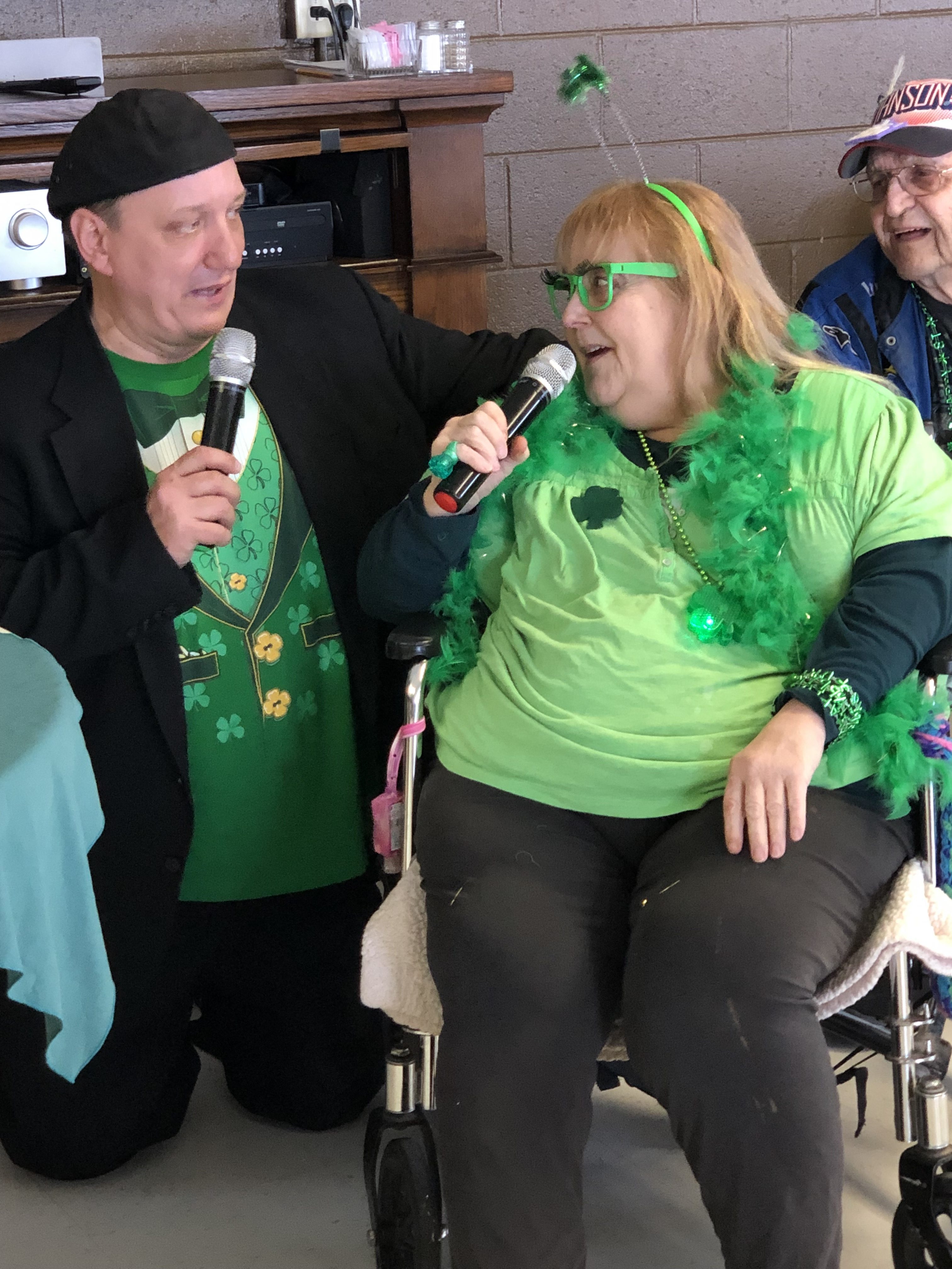 teresa and pierre on st patricks day