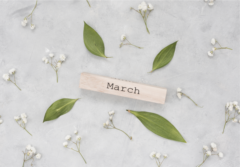 March 2020 Activities Calendar